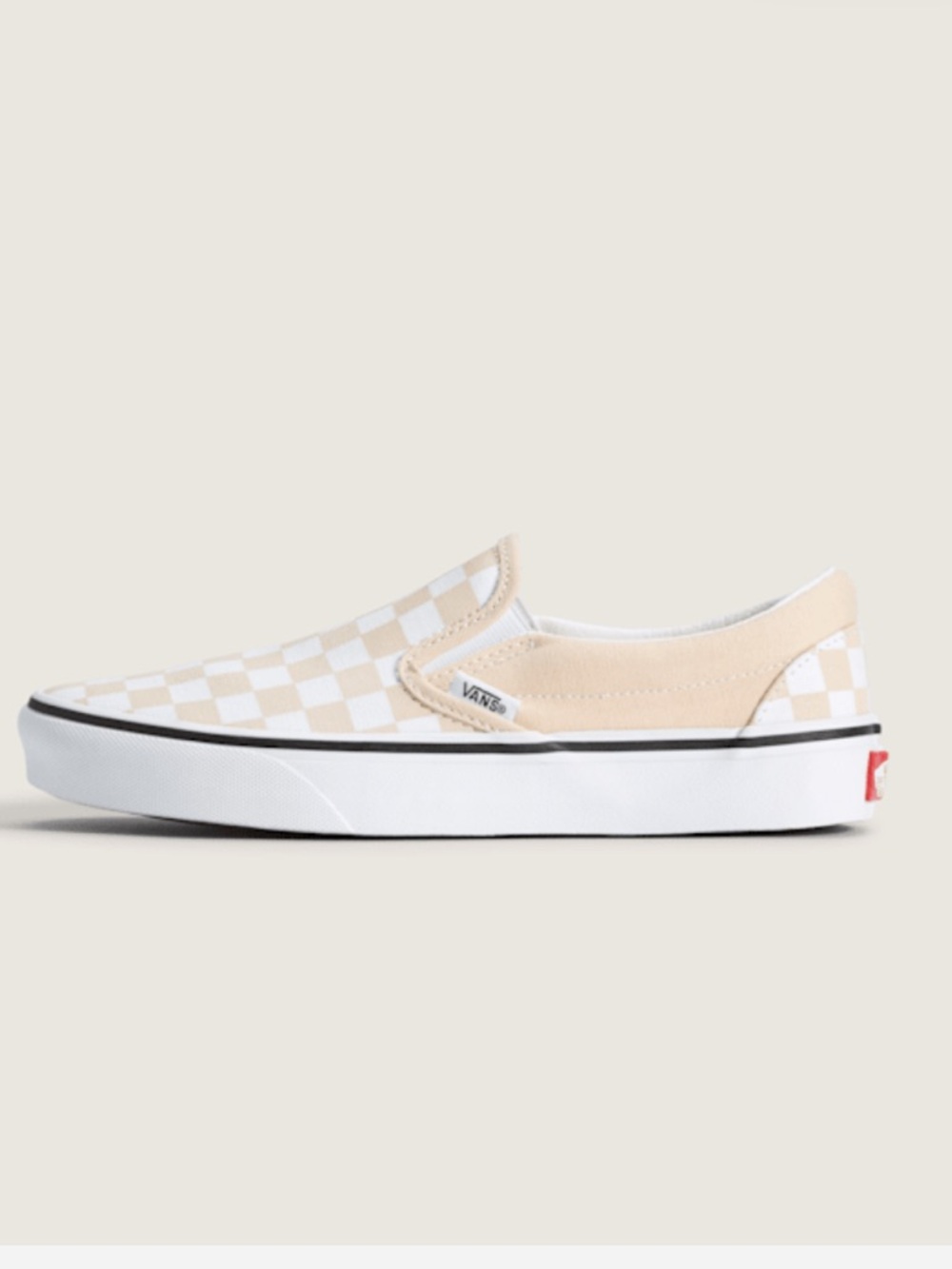 Vans classic slip on checkerboard shoe